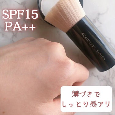 ビューティフル フィニッシュ ブラシ/bareMinerals/メイクブラシを使ったクチコミ（3枚目）