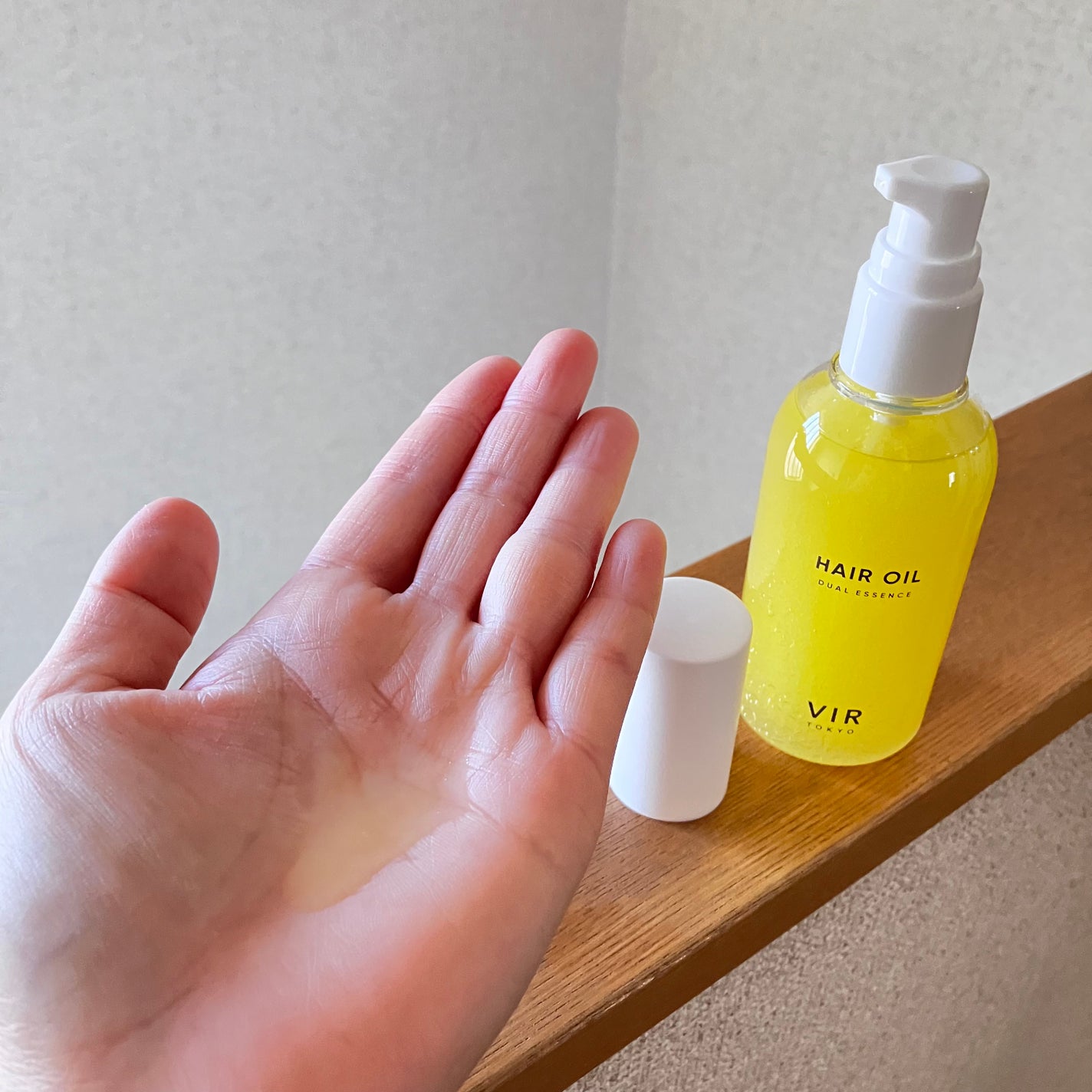 DUAL ESSENCE HAIR OIL/VIR TOKYO/ヘアオイルを使ったクチコミ(3枚目)