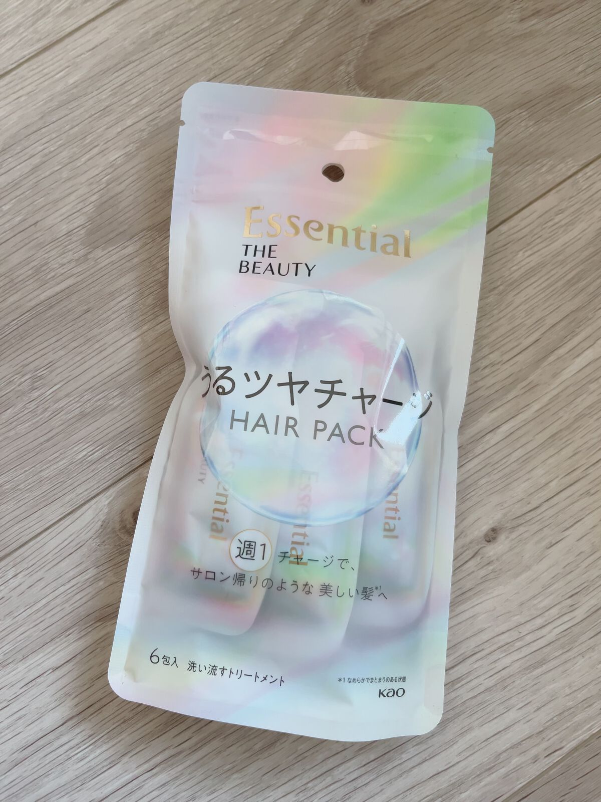 ザビューティ うるツヤチャージヘアパック/エッセンシャル/ヘアマスク・ヘアパックを使ったクチコミ(2枚目)