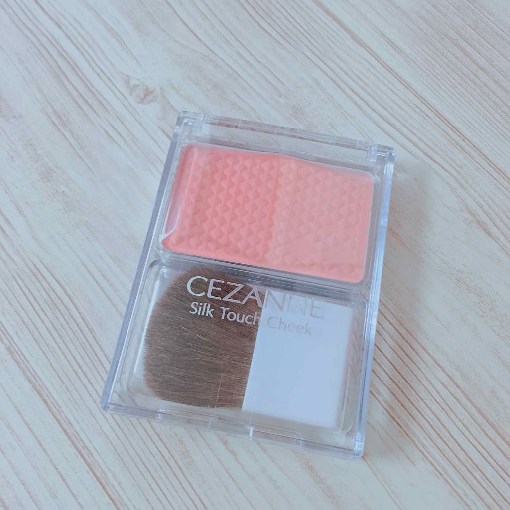 シルクタッチチーク/CEZANNE/パウダーチークを使ったクチコミ(1枚目)