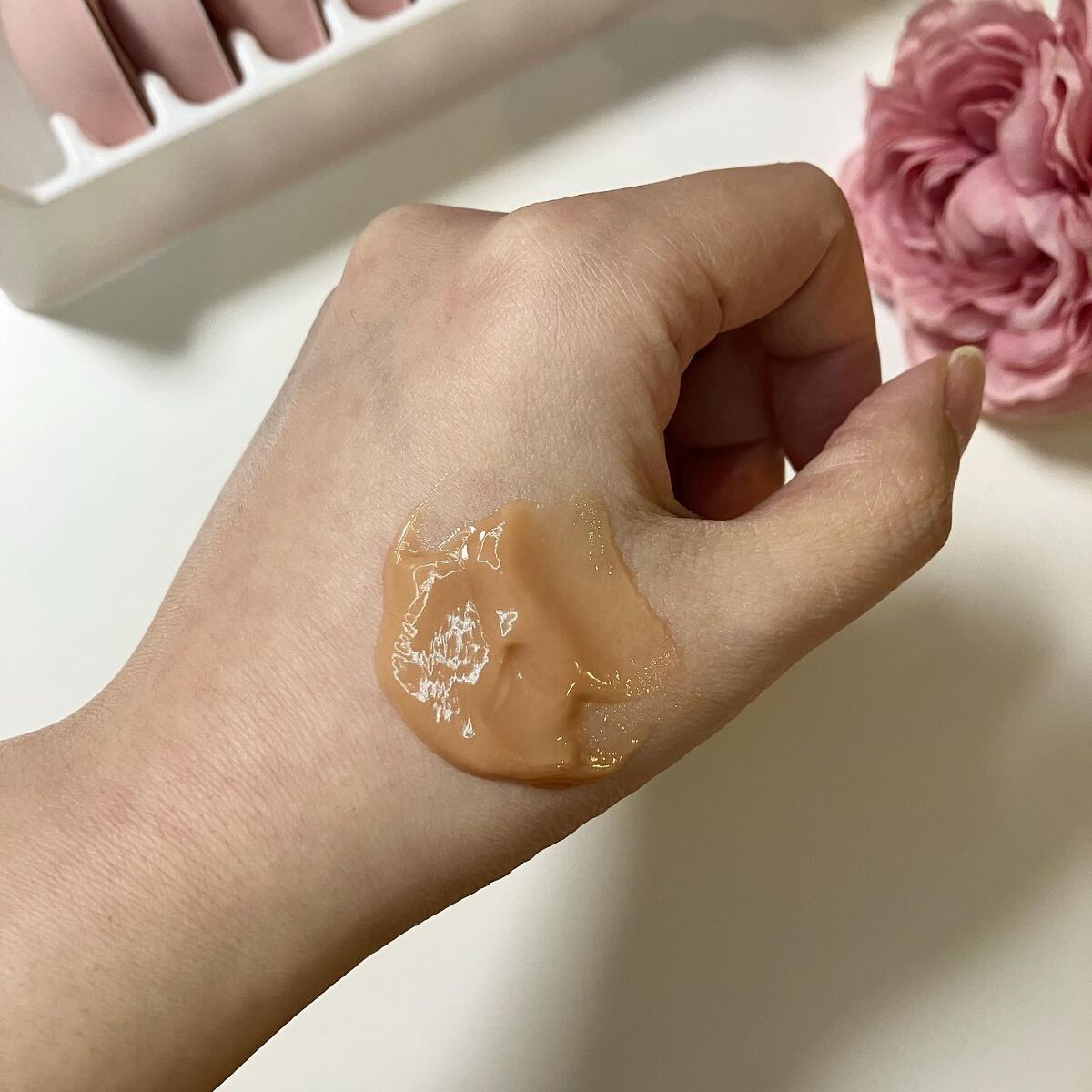 パンテーンマカロン ヘアマスク 色つやリッチ/パンテーン/ヘアマスク・ヘアパックを使ったクチコミ(5枚目)