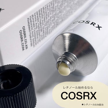 RXザ・レチノール0.1クリーム/COSRX/フェイスクリームを使ったクチコミ（1枚目）