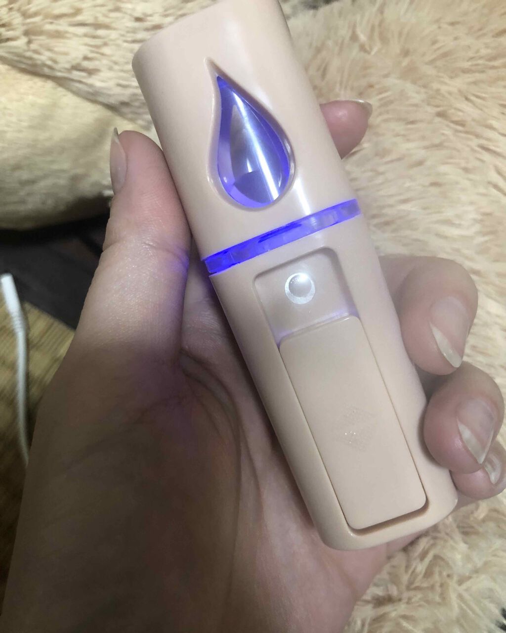 ハンディフェイススチーマー/3COINS/美顔器・マッサージを使ったクチコミ(2枚目)