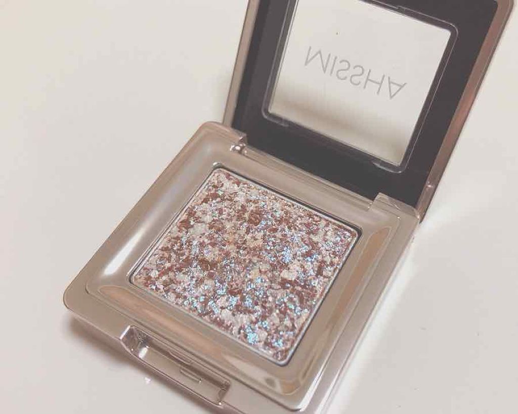 グリッタープリズム シャドウ/MISSHA/グリッターを使ったクチコミ(1枚目)