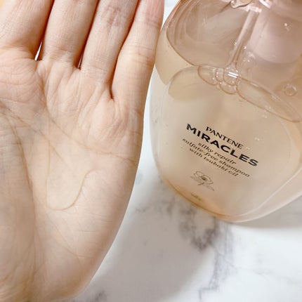 ミラクルズ サルフェート無添加&ジェントルリペア ボンドリペア シャンプー/トリートメント/パンテーン/市販シャンプーを使ったクチコミ(2枚目)