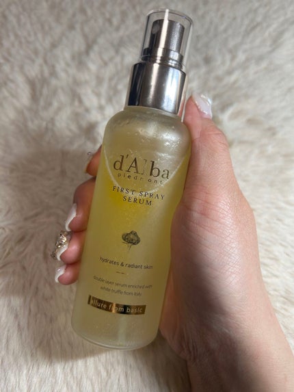ダルバ ホワイトトリュフファーストスプレーセラム/ダルバ/ミスト状化粧水を使ったクチコミ(2枚目)