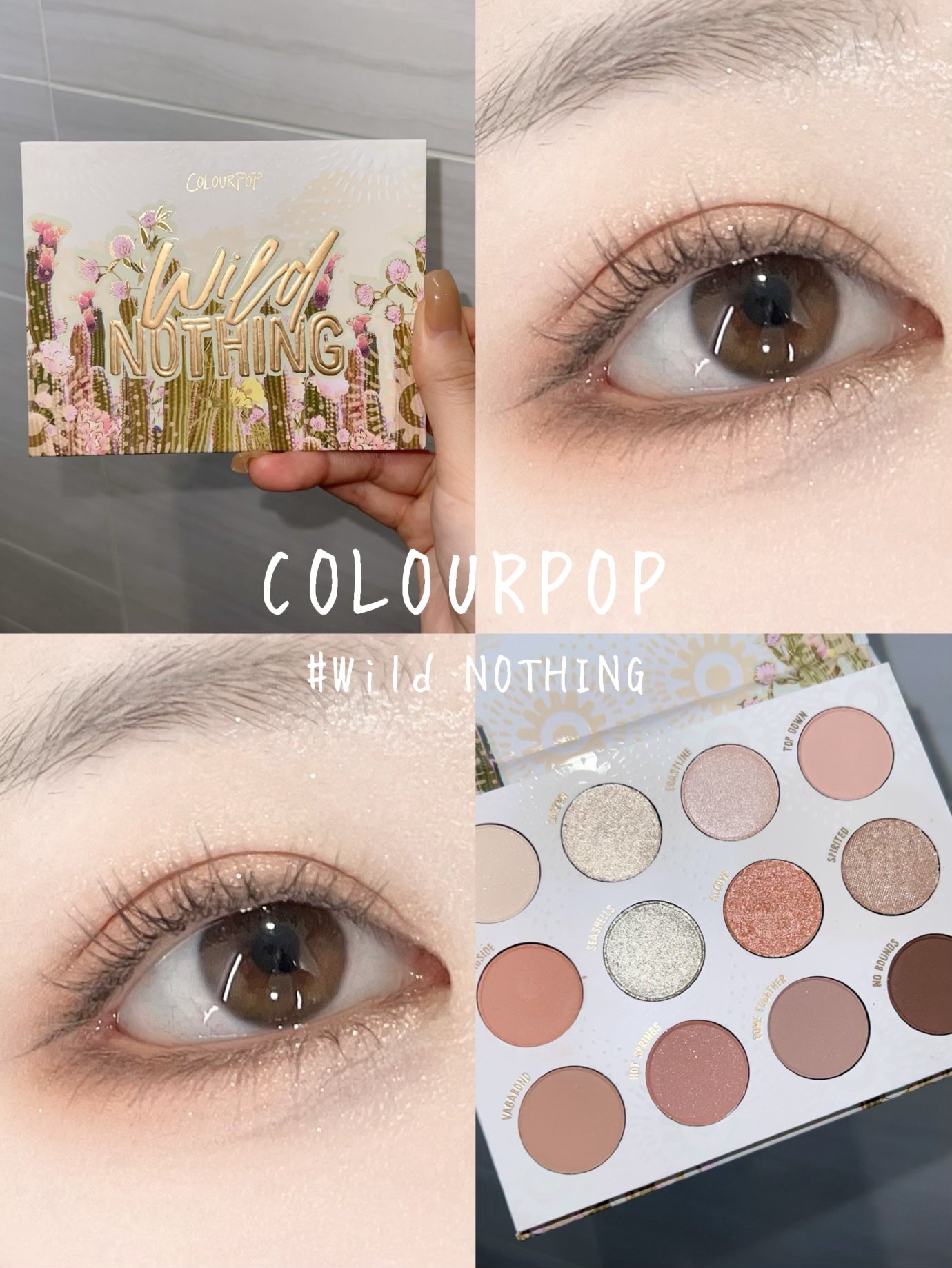 Pressed Powder Shadow /ColourPop/アイシャドウパレットを使ったクチコミ(1枚目)