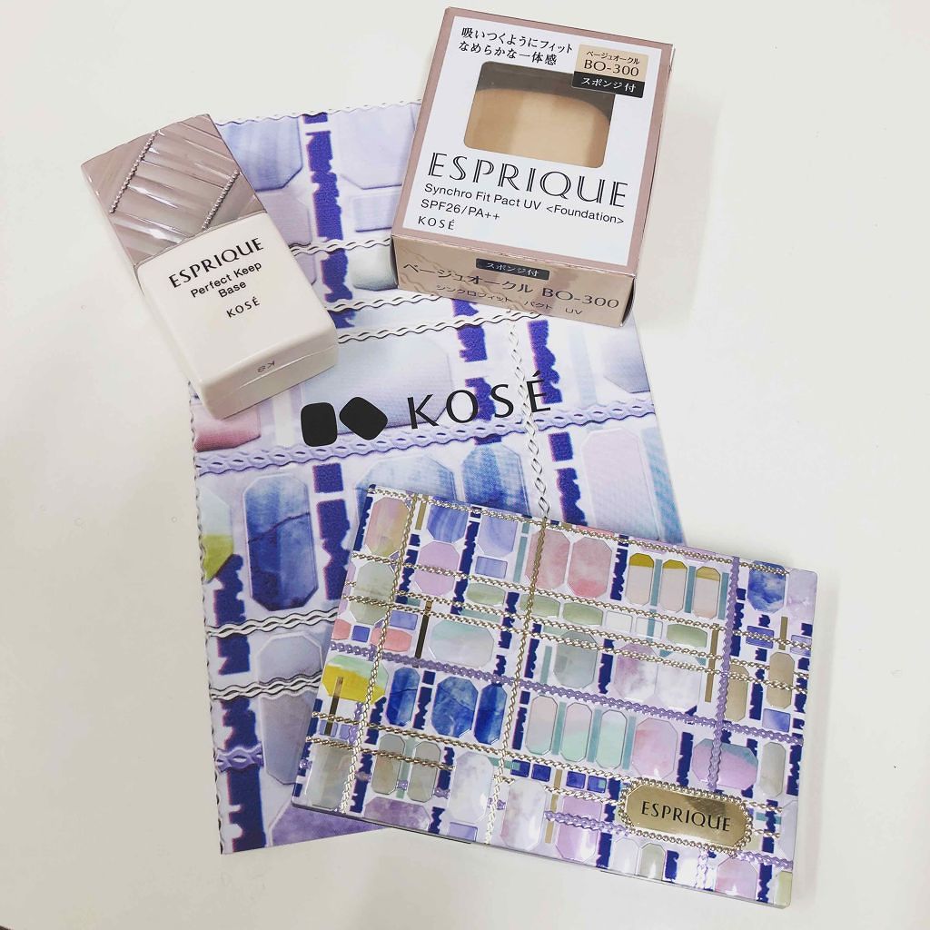シンクロフィット パクト UV/ESPRIQUE/パウダーファンデーションを使ったクチコミ（1枚目）