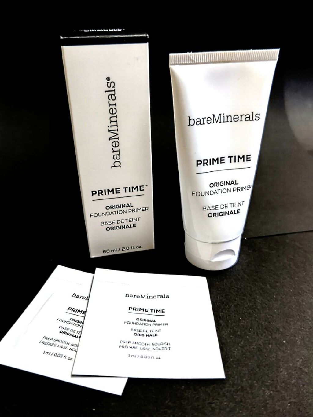 ベアミネラルプライムタイム 化粧下地 4本セット 試してみた】プライム タイム bareMineralsのリアルな口コミ