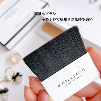 パウダリーファンデーション ソフトシャイニー/ブリリアージュ/パウダーファンデーションを使ったクチコミ(3枚目)