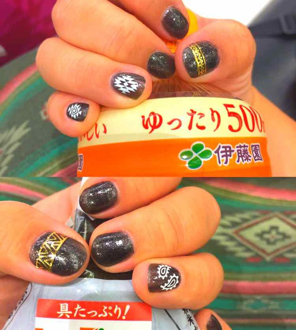 ネイルシール/DAISO/ネイルシールを使ったクチコミ（3枚目）