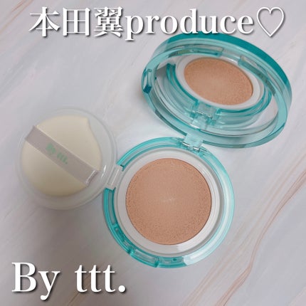 クリアデイリークッション/By ttt./クッションファンデーションを使ったクチコミ(1枚目)