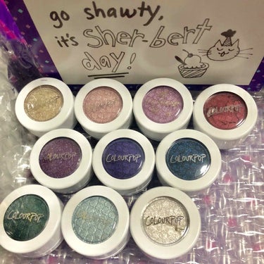 Super Shock Shadow/ColourPop/パウダーアイシャドウを使ったクチコミ（3枚目）