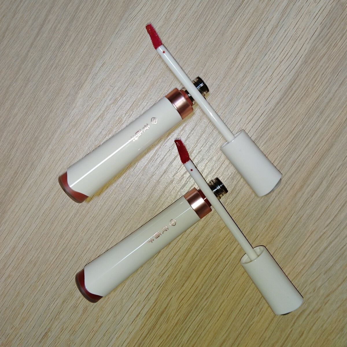 珠玉流光リップティント/花西子/リップティントを使ったクチコミ（3枚目）