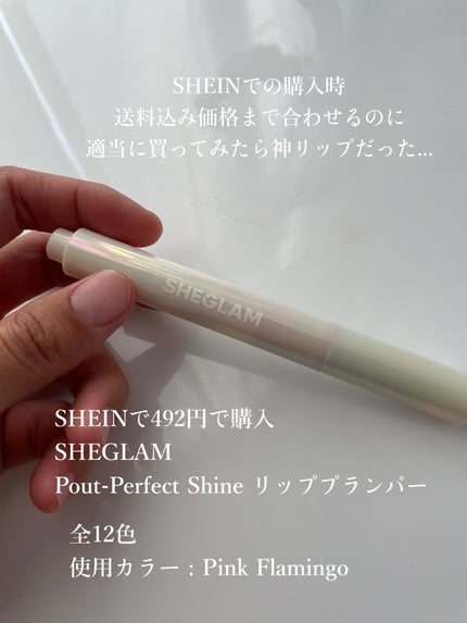 パーフェクトシャインリッププランパー/SHEGLAM/リッププランパーを使ったクチコミ(3枚目)