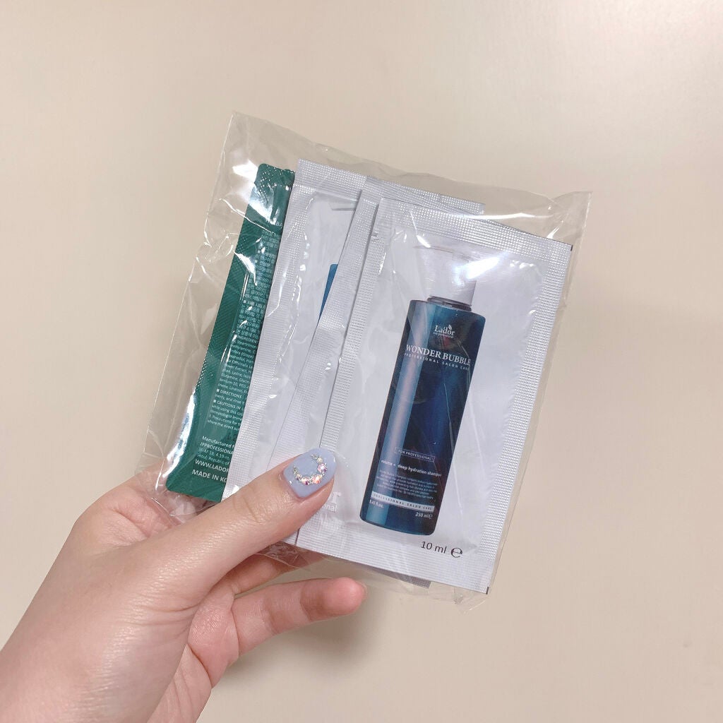 HYDRO LPP Treatment /La'dor/洗い流すヘアトリートメントを使ったクチコミ(2枚目)