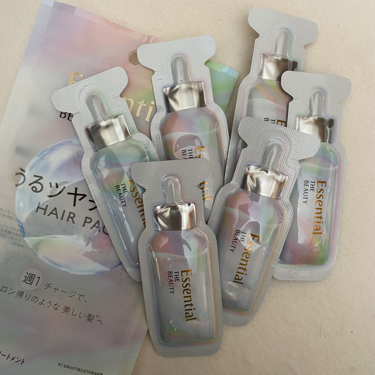 ザビューティ うるツヤチャージヘアパック/エッセンシャル/ヘアマスク・ヘアパックを使ったクチコミ（1枚目）