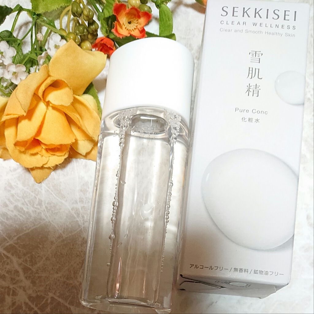 クリアウェルネス ピュア コンク/雪肌精/化粧水を使ったクチコミ（1枚目）