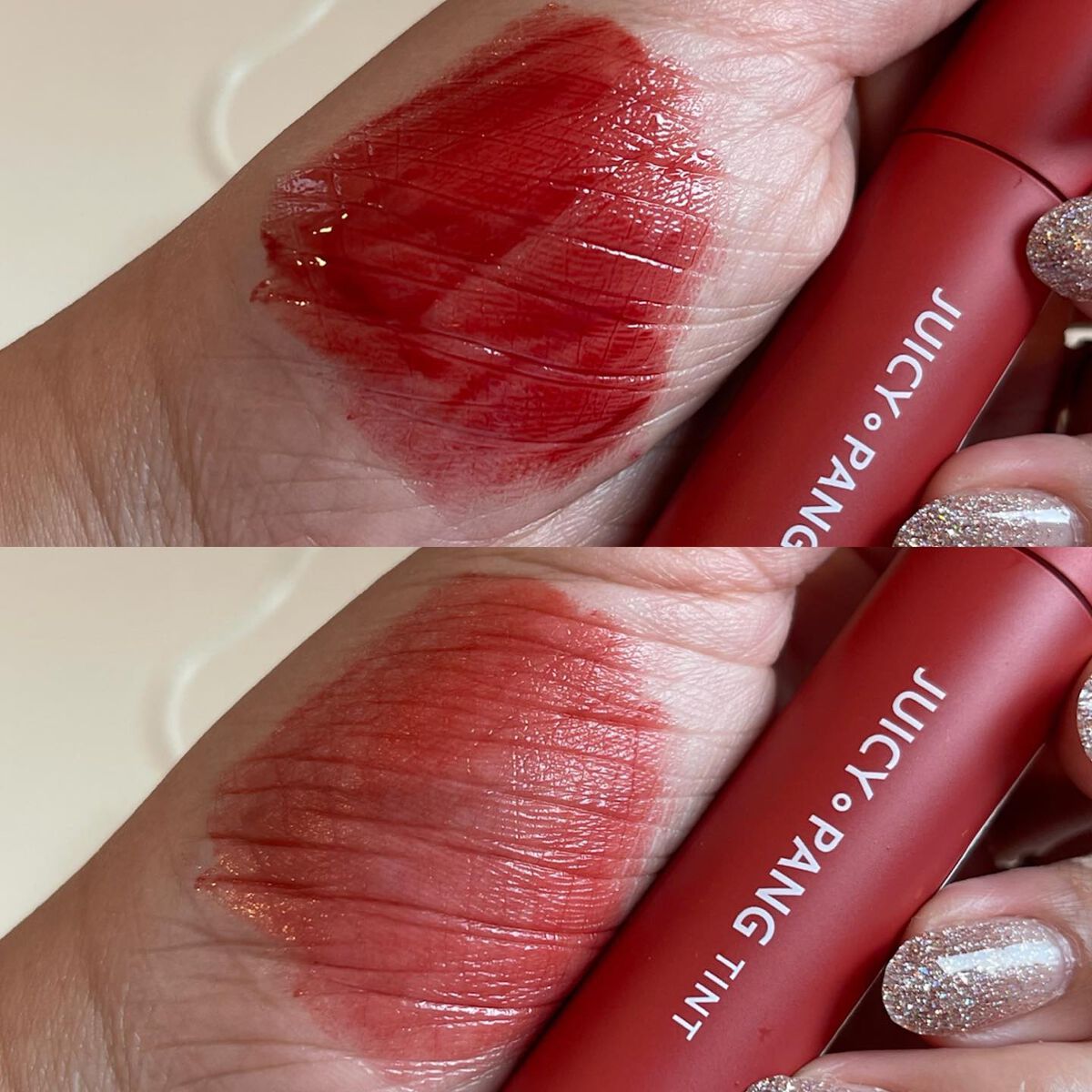 リップグリッター 1 ゴールド/A’pieu/リップグロスを使ったクチコミ（2枚目）