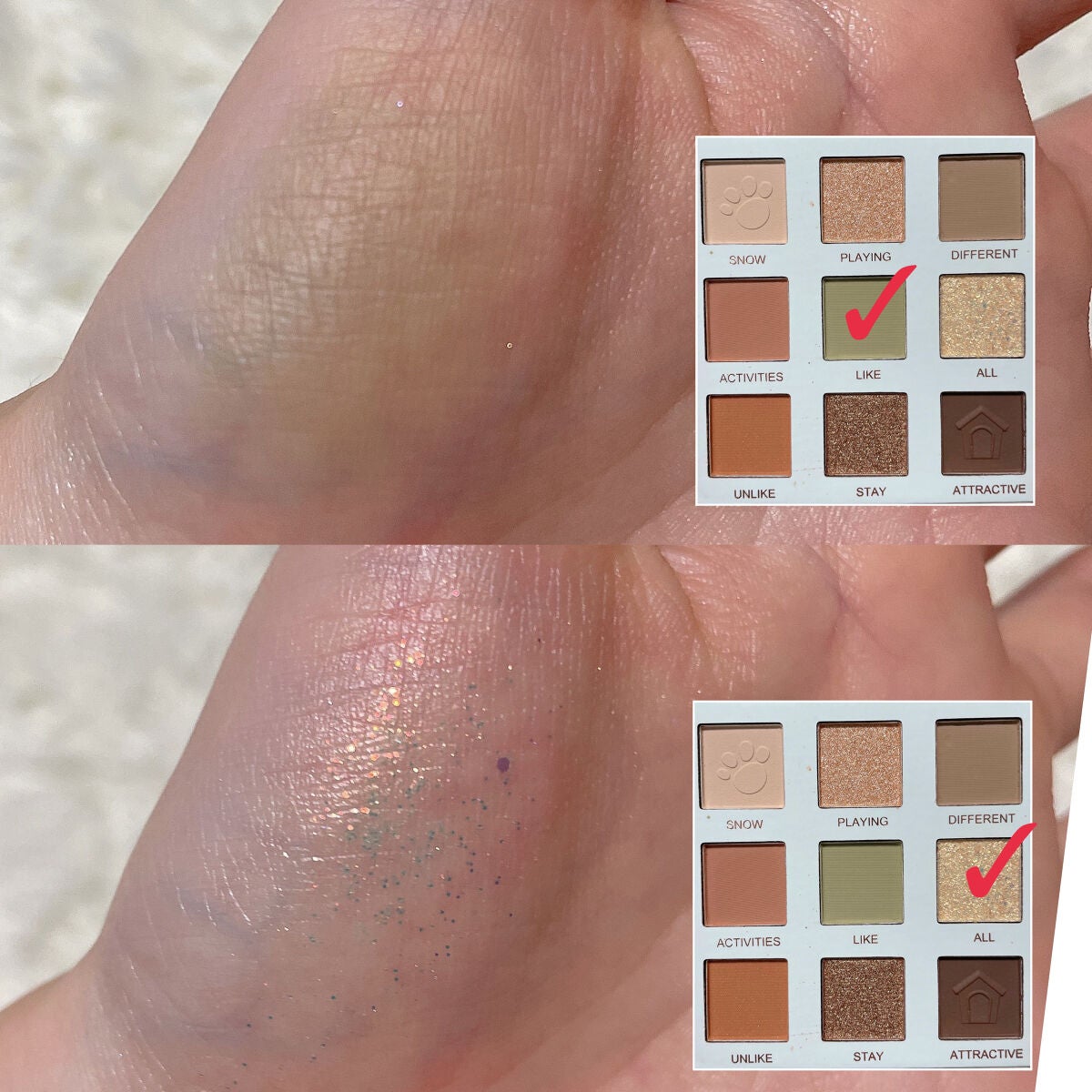 YURI on LIPS 「【パケ買い】アニマル好きさん必見アイシャドウ🐶🐱パケのみで買っ..」(5枚目)