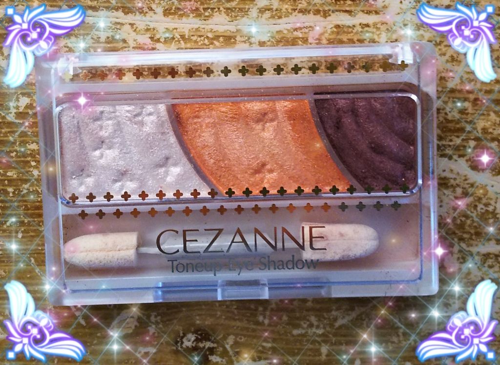 トーンアップアイシャドウ/CEZANNE/アイシャドウパレットを使ったクチコミ(1枚目)