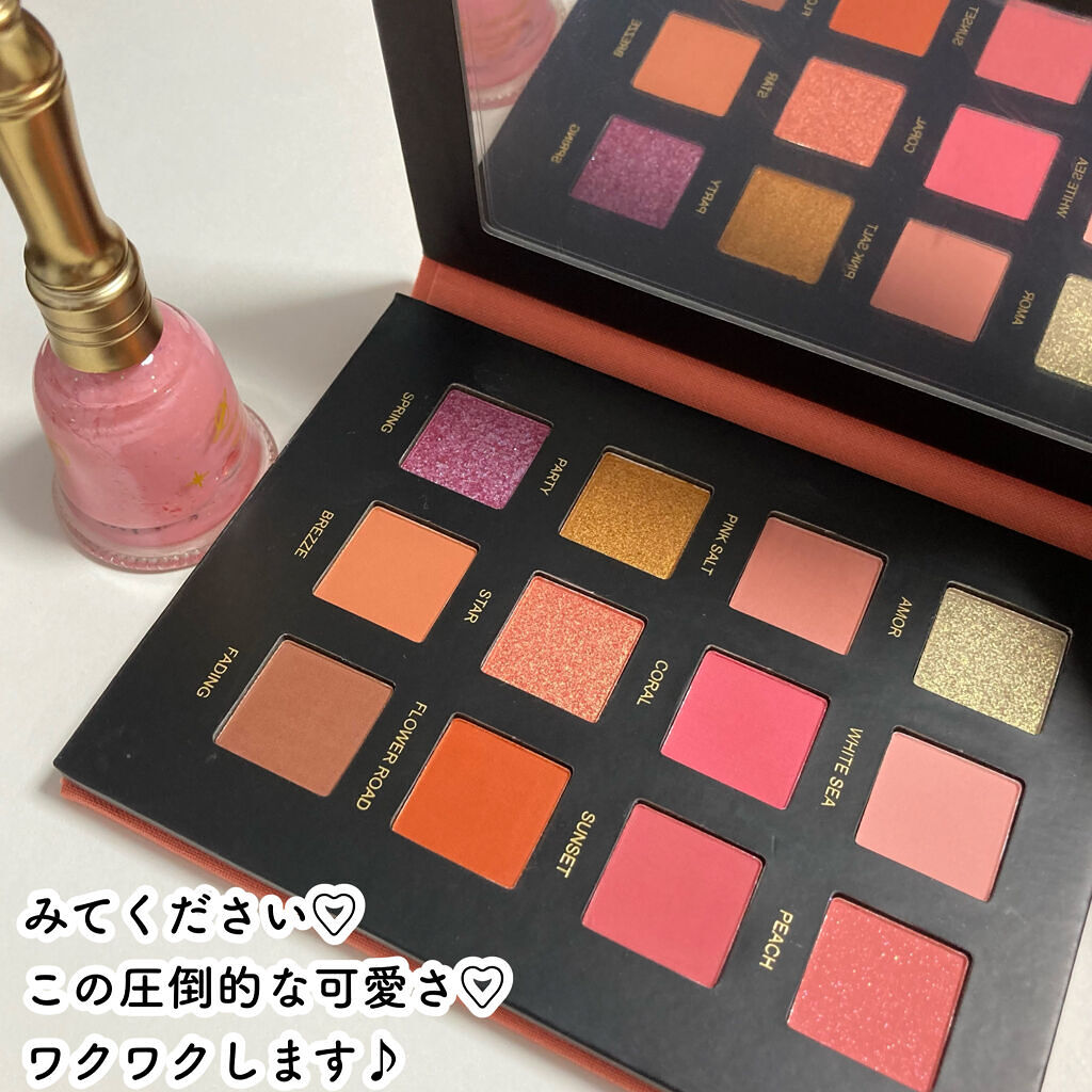 星空12色アイシャドウパレット/VCND/アイシャドウパレットを使ったクチコミ（2枚目）