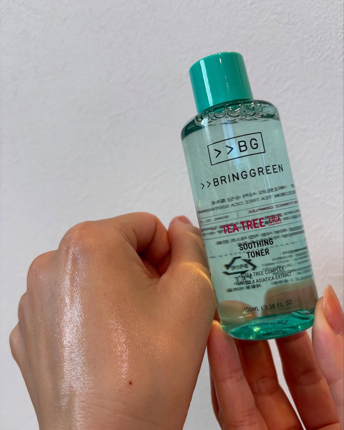 ティーツリーシカスージングトナー/BRING GREEN/化粧水を使ったクチコミ（3枚目）