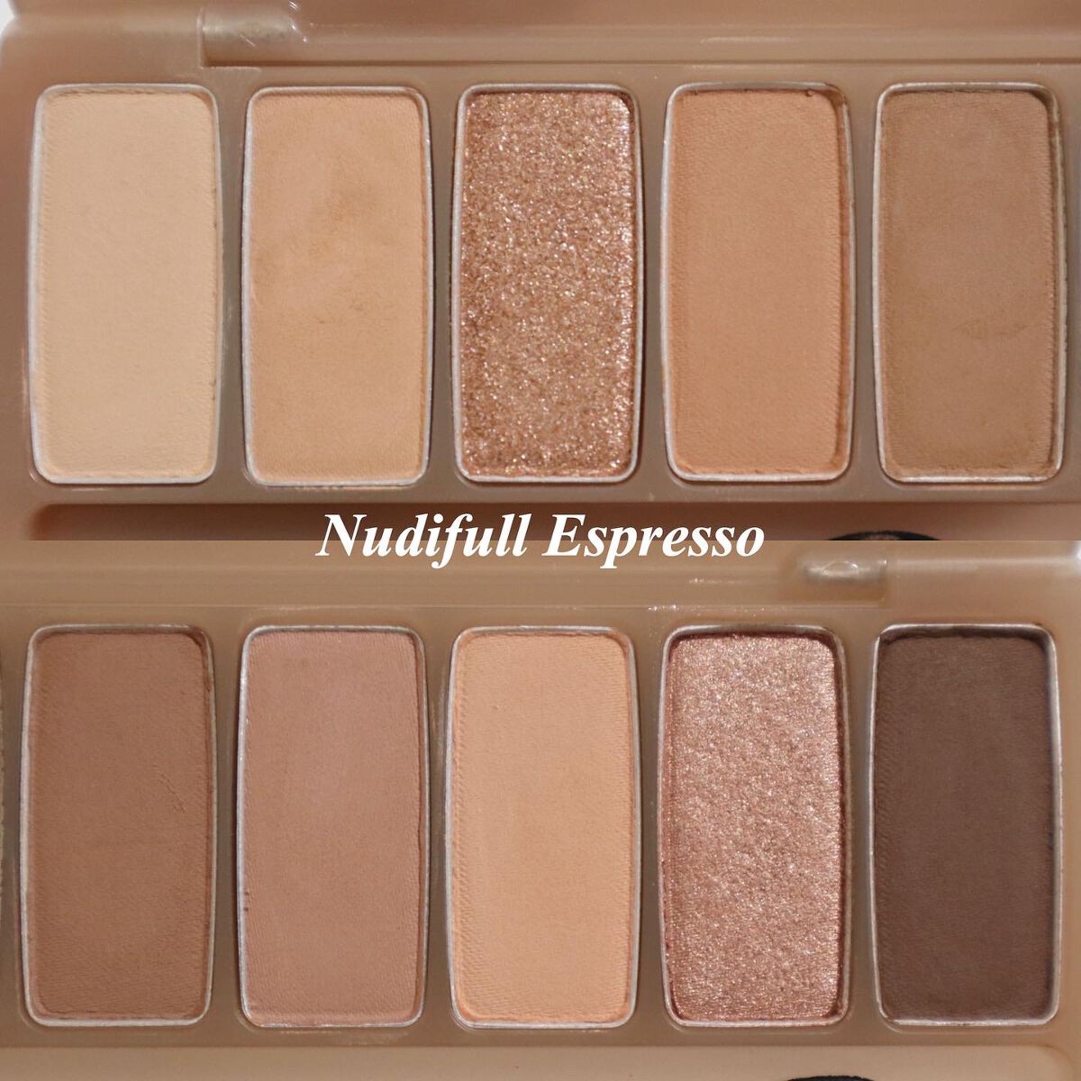 プレイカラー アイシャドウ ヌーディフルエスプレッソ/ETUDE/アイシャドウパレットを使ったクチコミ（2枚目）
