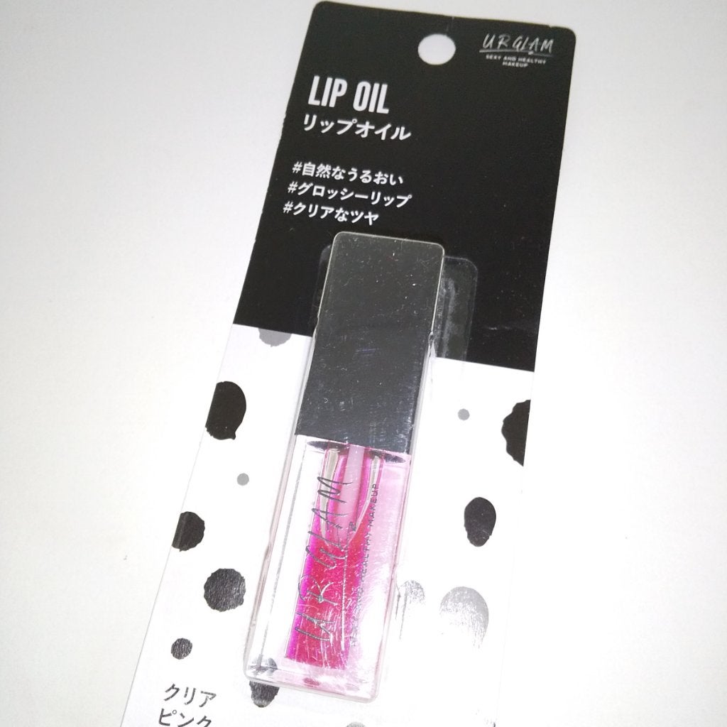 UR GLAM LIP OIL/U R GLAM/リップグロスを使ったクチコミ(3枚目)
