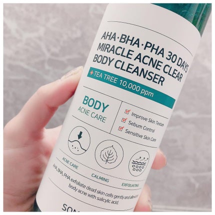 AHA·BHA·PHA 30デイズミラクルアクネボディクレンザー/SOME BY MI/ボディソープを使ったクチコミ(2枚目)