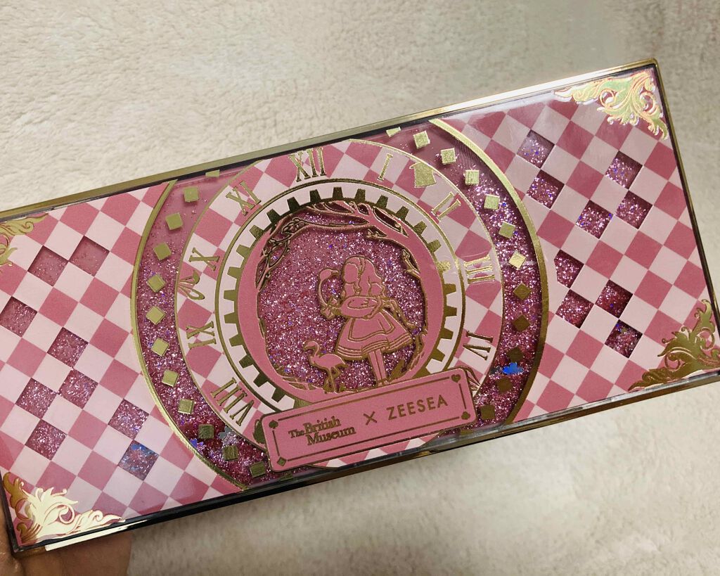 アリスドリームランドシリーズ 12色アイシャドウパレット(ZEESEA×大英博物館)/ZEESEA/アイシャドウパレットを使ったクチコミ(3枚目)