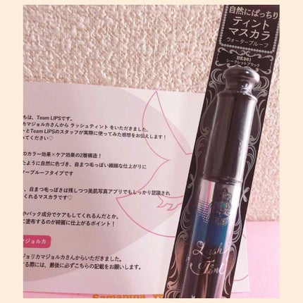 ラッシュティント/MAJOLICA MAJORCA/マスカラを使ったクチコミ(1枚目)