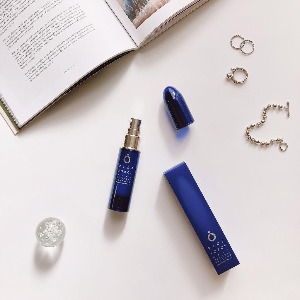 
ライスフォース
｜ディープモイスチュアエッセンス

肌の水分保持能を改善すると認められた
成分"ライスパワーNo.11エキス"を配合
した薬用保湿美容液𓂃𓈒𓏸
内からしっかりうるおう保湿力の
高さが魅力のアイテム。

ただ水分を与え