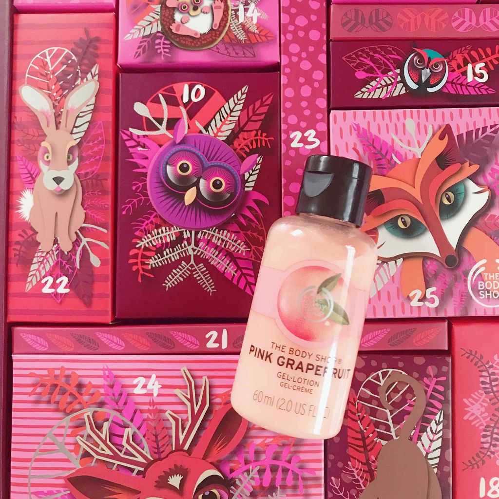 THE BODY SHOP ジェルローション ピンクグレープフルーツのクチコミ「The Body Shop
#アドベントカレンダー2018

DAY10
☆Pink Grap.....」（1枚目）
