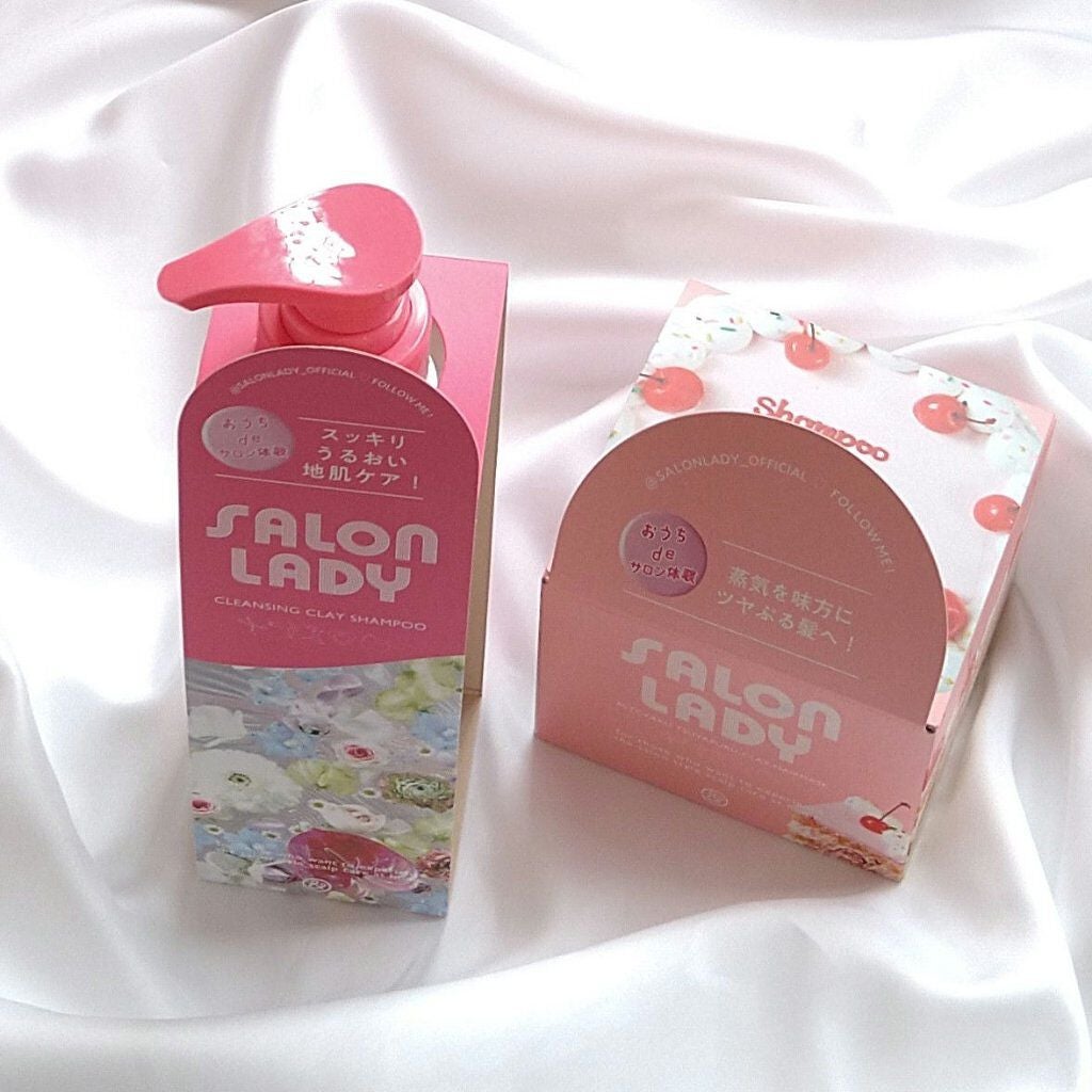 サロンレディ クレンジングクレイシャンプー/SALON LADY/市販シャンプーを使ったクチコミ(2枚目)