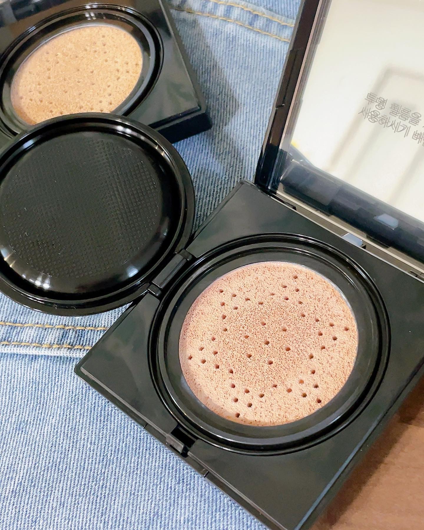 スマートスキンフィットクッションファンデーション/Harper's BAZAAR Cosmetics/クッションファンデーションを使ったクチコミ（2枚目）