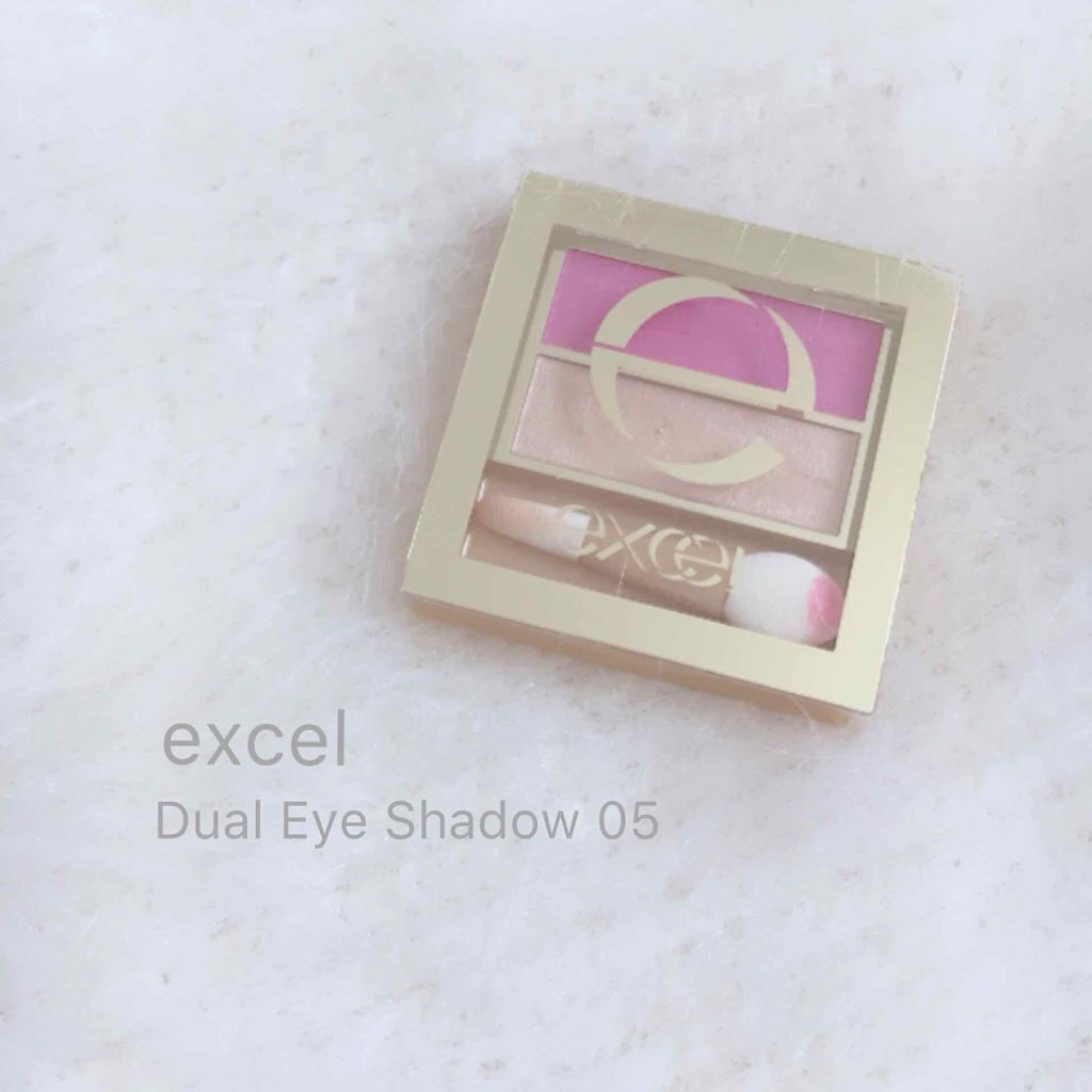 デュアルアイシャドウ N/excel/アイシャドウパレットを使ったクチコミ(1枚目)