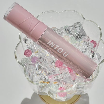 ジューシーパンピンググロス/INTO U/リップグロスを使ったクチコミ(1枚目)