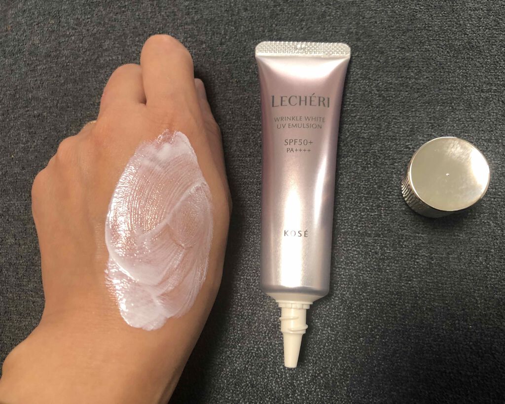 リンクルホワイト UVエマルジョン/ルシェリ/乳液を使ったクチコミ(3枚目)