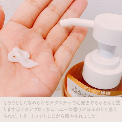 ディープリペア シャンプー モイスト/ヘアトリートメント モイスト/ハニーク/市販シャンプーを使ったクチコミ(1枚目)