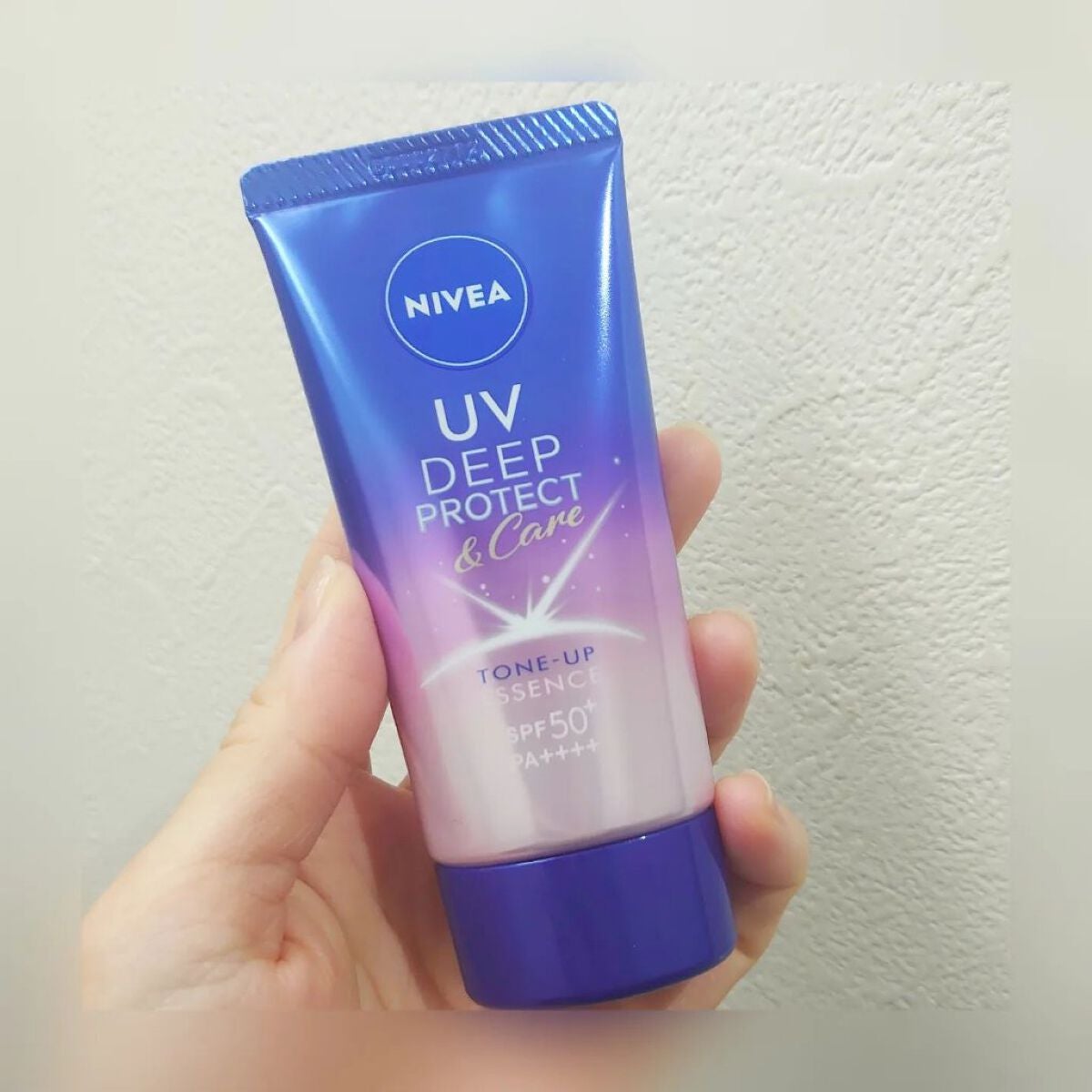 ニベアUV ディープ プロテクト&ケア トーンアップ エッセンス/ニベア/日焼け止めローションを使ったクチコミ(1枚目)