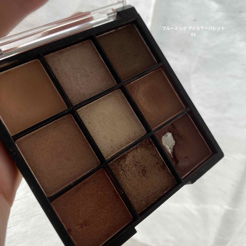 UR GLAM BLOOMING EYE COLOR PALETTE/U R GLAM/アイシャドウパレットを使ったクチコミ(2枚目)