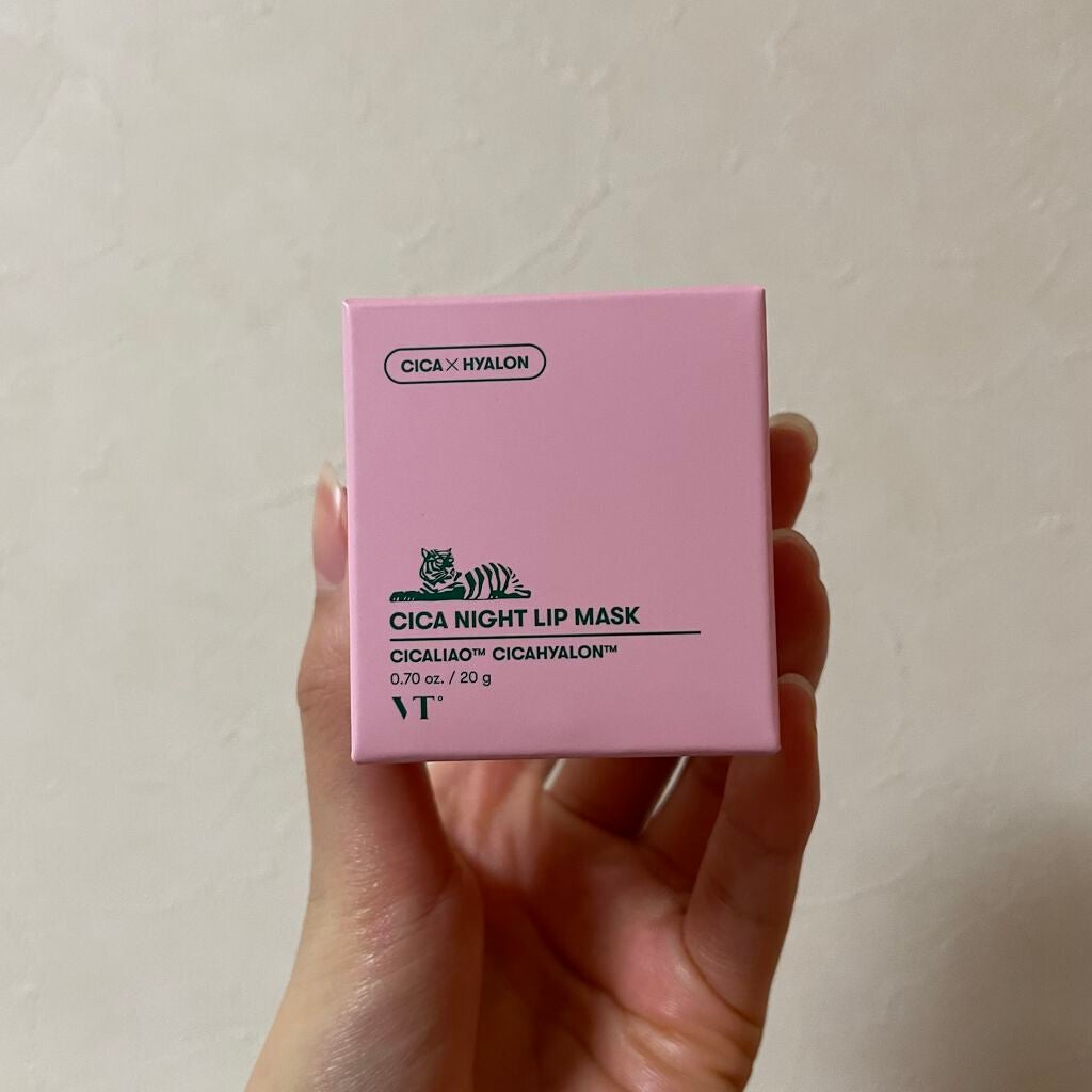 CICA ナイトリップマスク/VT/リップマスクを使ったクチコミ(5枚目)