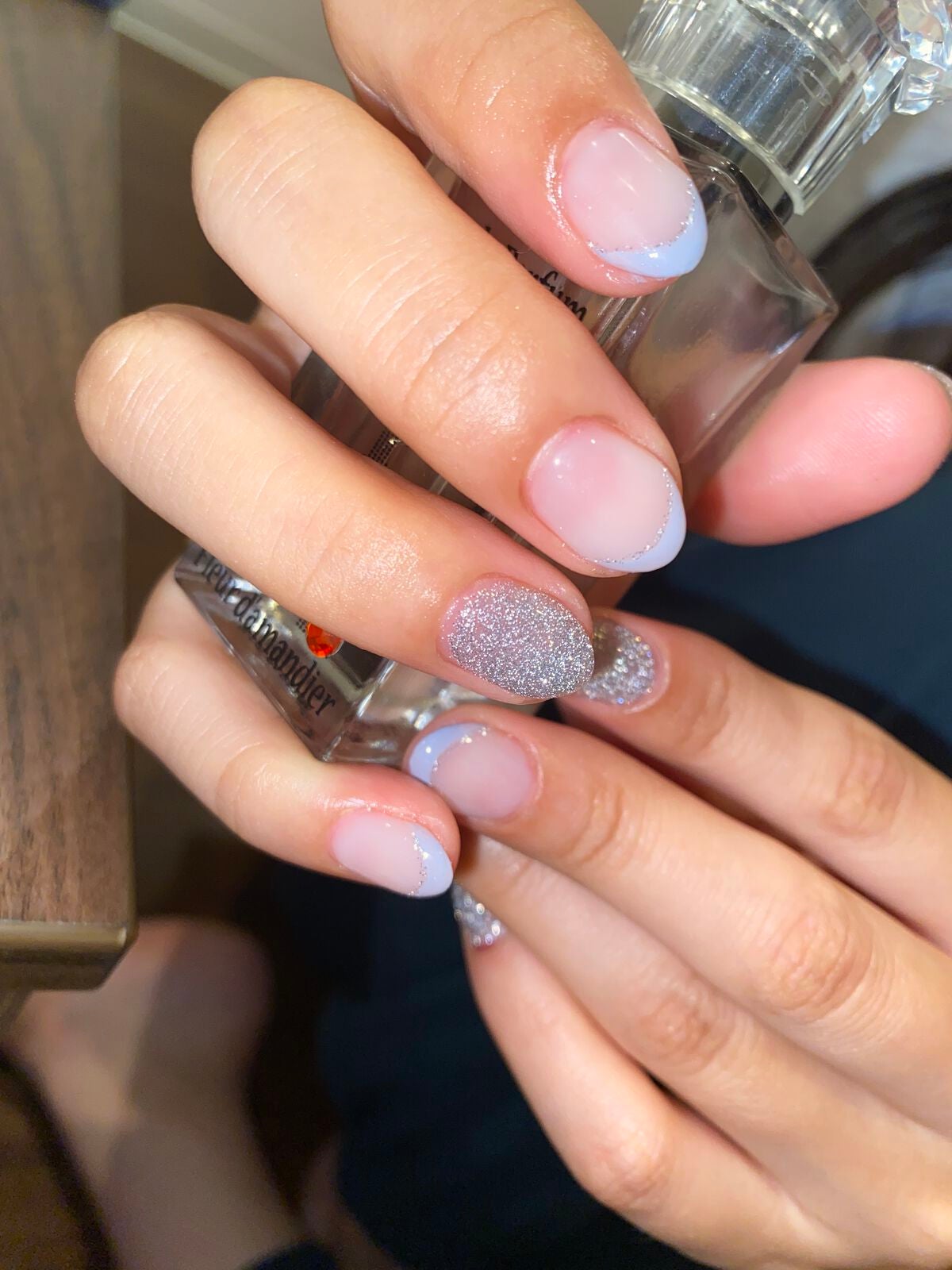 yu  on LIPS 「初フレンチでしたが、専用の筆を使うとやりやすかったです🤔ダイソ..」(1枚目)