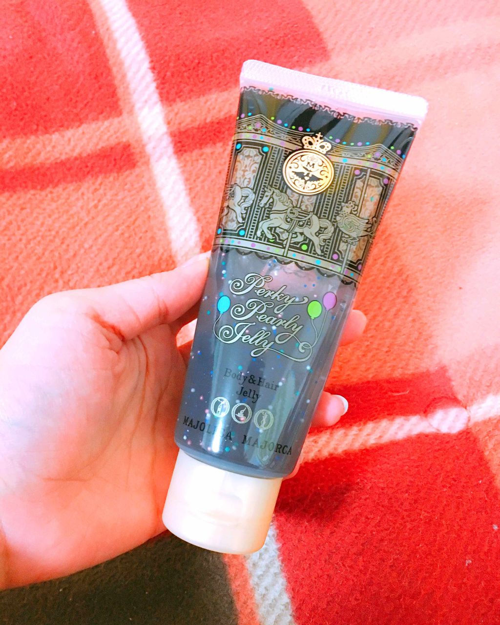 MAJOLICA MAJORCA パーキーパーリージェリーのクチコミ「学校帰りに薬局に行って購入しました❤️
まだ売ってるか心配だった😂😂見た目黒っぽいけどだしたら.....」（1枚目）