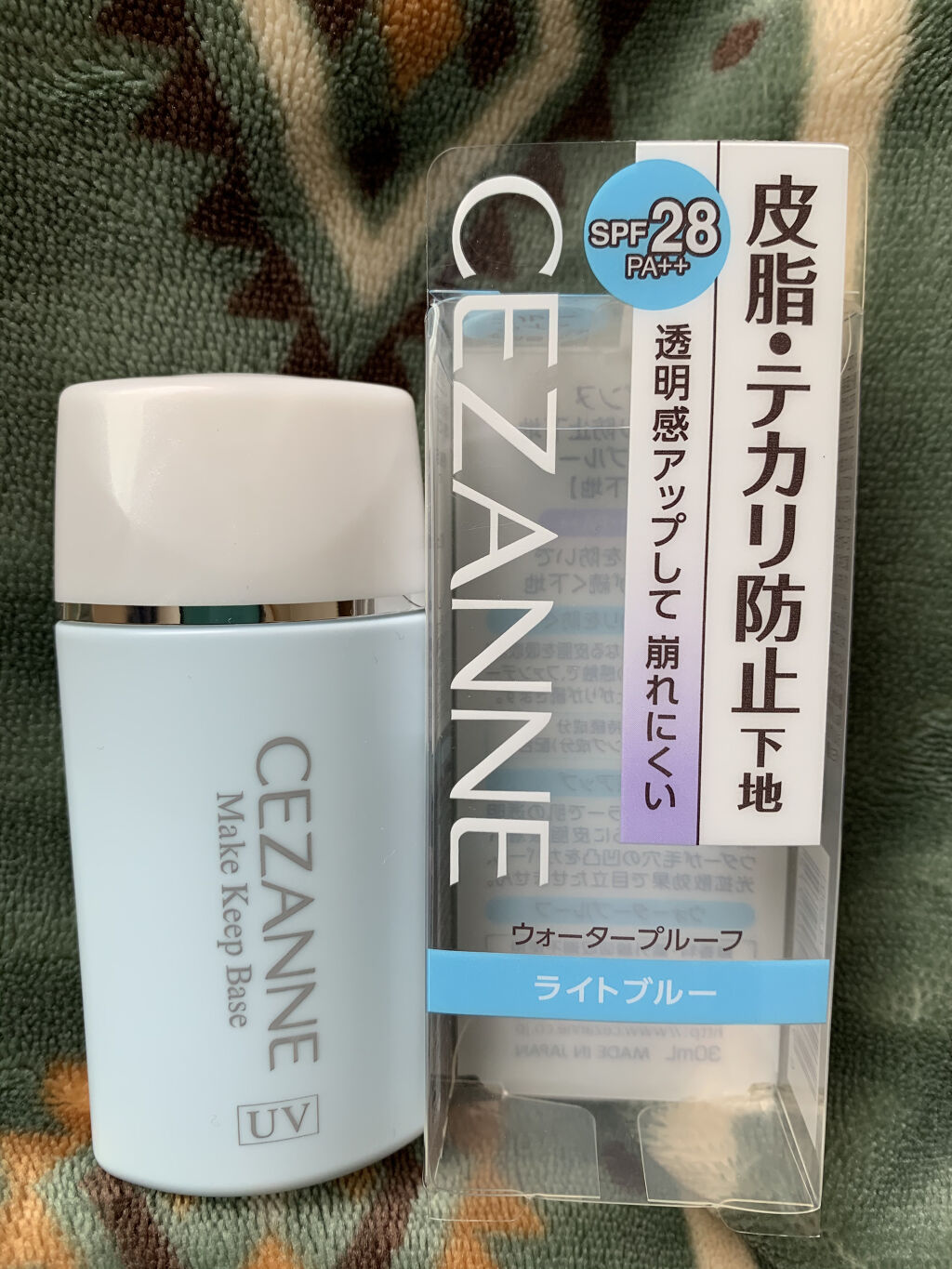 皮脂テカリ防止下地/CEZANNE/化粧下地を使ったクチコミ（1枚目）