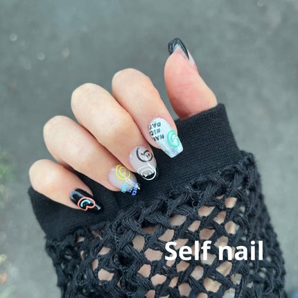 ネイルシール/SHEIN/ネイルシールを使ったクチコミ(1枚目)