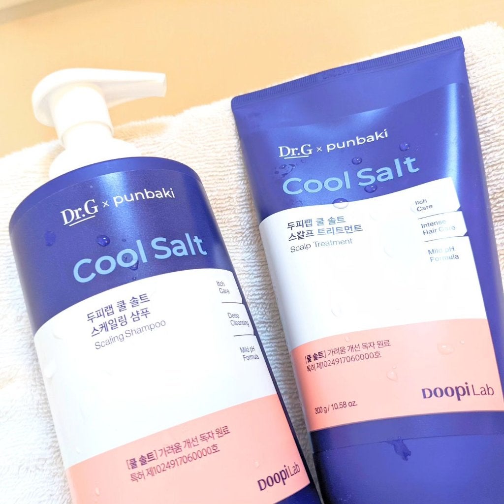 クールソルトスケーリングシャンプー/クールソルトスカルプトリートメント/Dr.G/市販シャンプーを使ったクチコミ(1枚目)