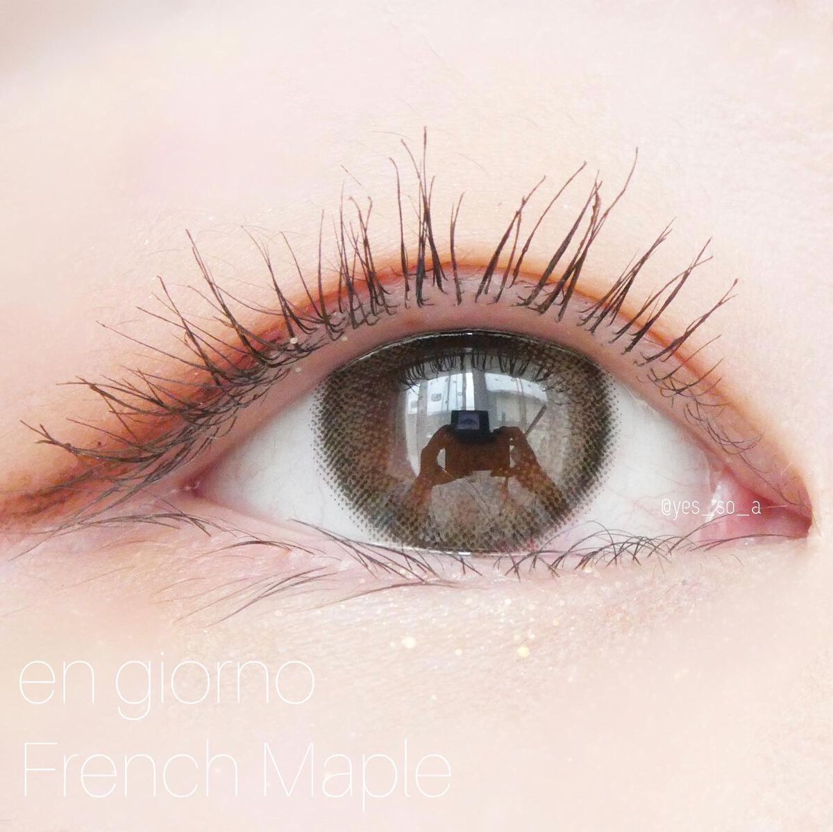 アンジョルノ/en Giorno/カラーコンタクトレンズを使ったクチコミ（1枚目）