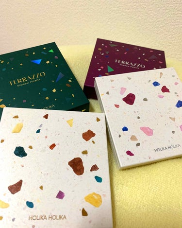 TERRAZZO Shadow palette/HOLIKA HOLIKA/アイシャドウパレットを使ったクチコミ（4枚目）